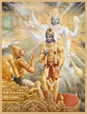Krishna und Arjuna